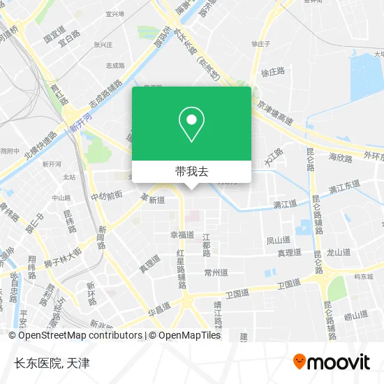 长东医院地图