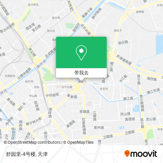 舒园里-4号楼地图