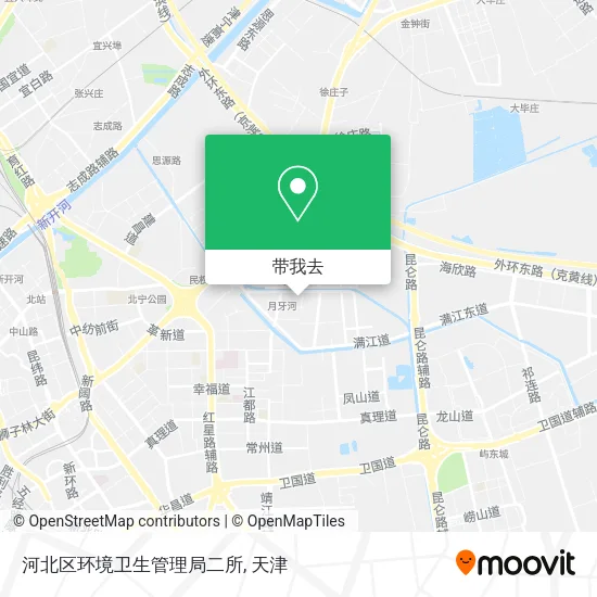 河北区环境卫生管理局二所地图