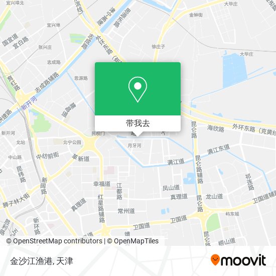 金沙江渔港地图