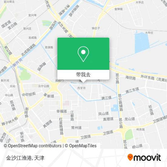 金沙江渔港地图