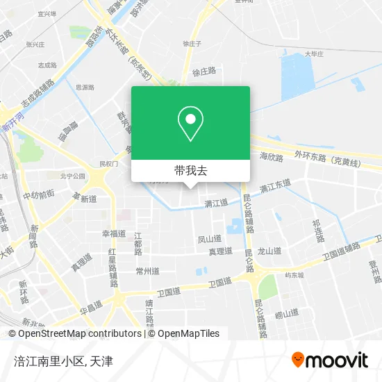 涪江南里小区地图