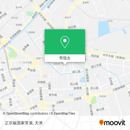 正宗板面家常菜地图