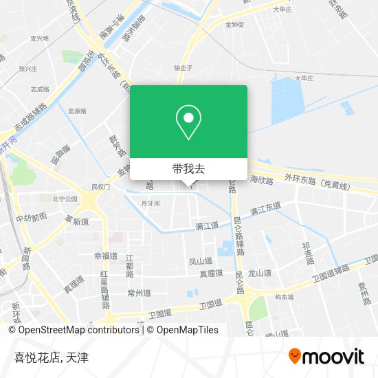 喜悦花店地图