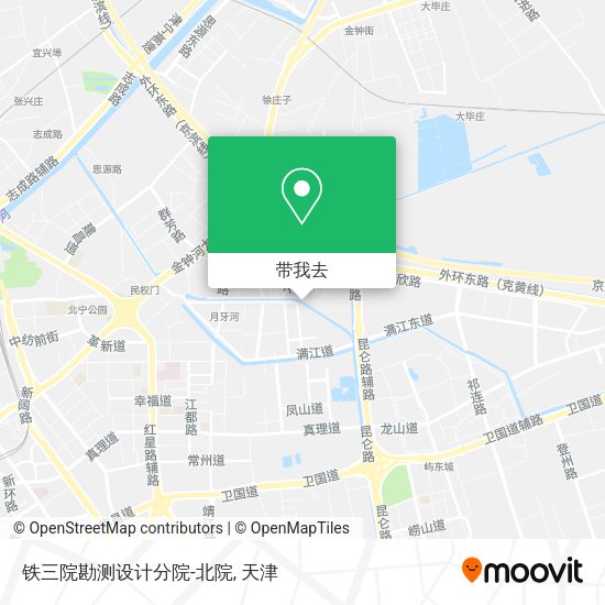 铁三院勘测设计分院-北院地图