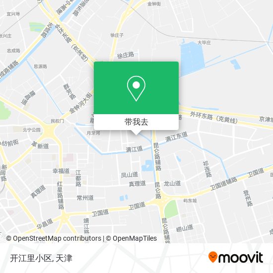 开江里小区地图