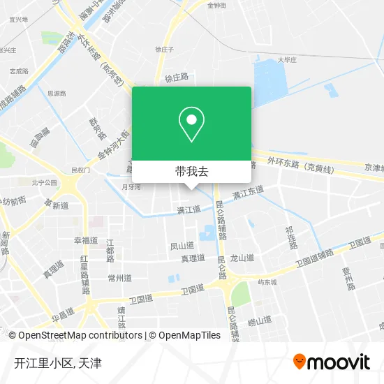 开江里小区地图