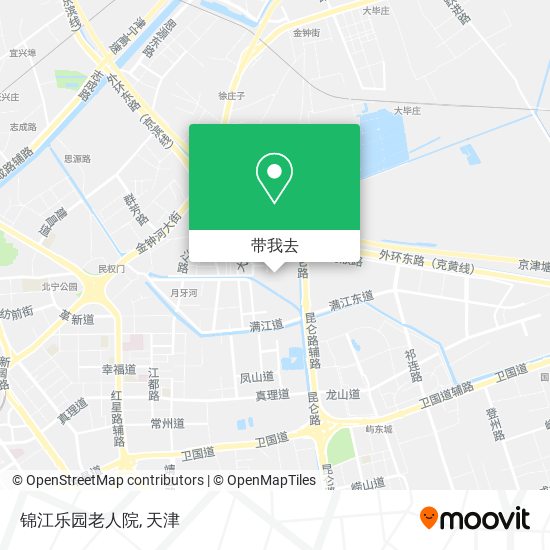 锦江乐园老人院地图