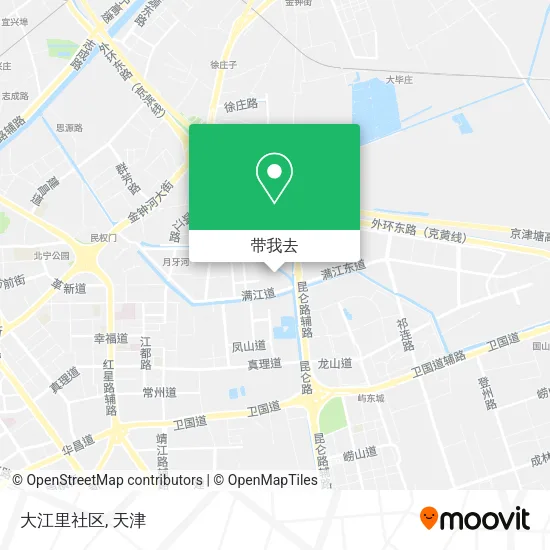 大江里社区地图