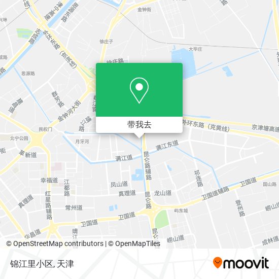 锦江里小区地图