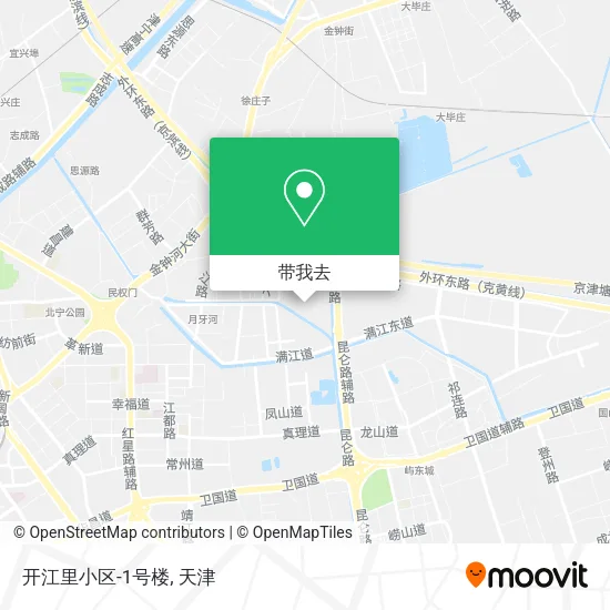 开江里小区-1号楼地图