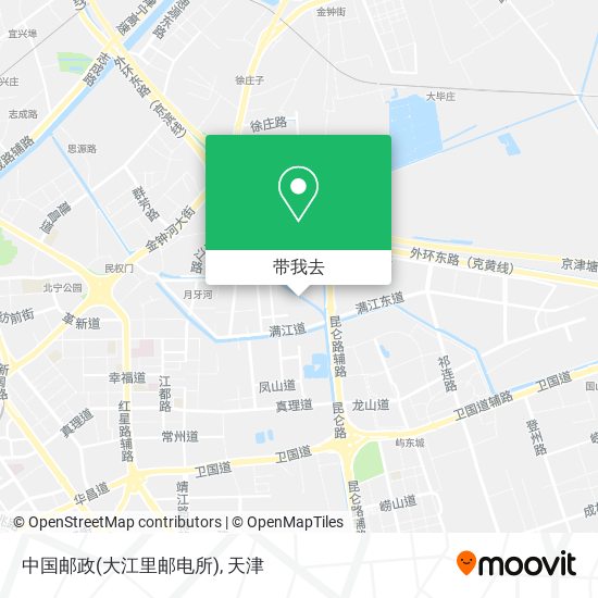 中国邮政(大江里邮电所)地图