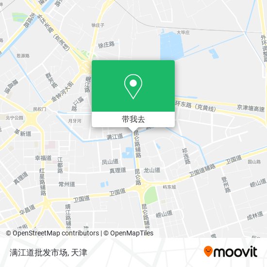 满江道批发市场地图