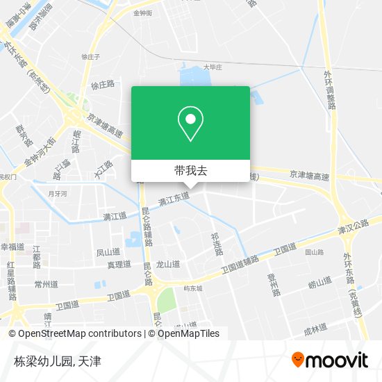 栋梁幼儿园地图