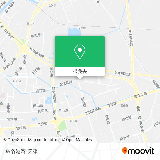 矽谷港湾地图