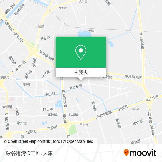 矽谷港湾-D三区地图