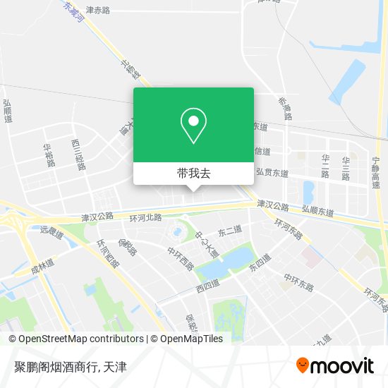 聚鹏阁烟酒商行地图
