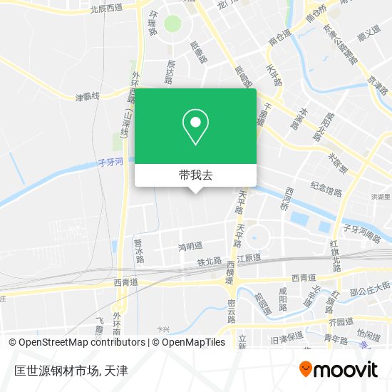 匡世源钢材市场地图