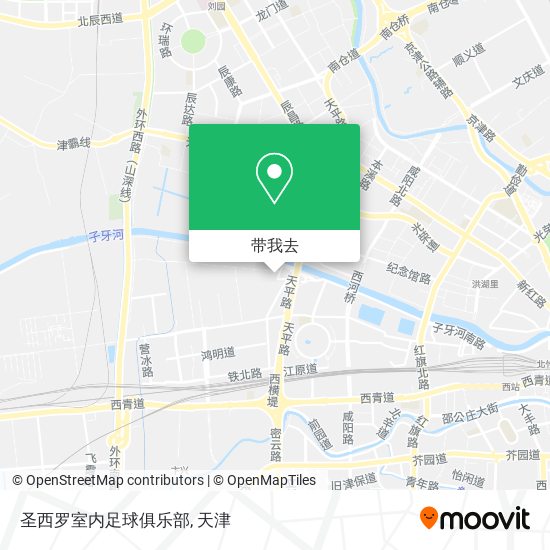 圣西罗室内足球俱乐部地图