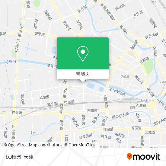 民畅园地图