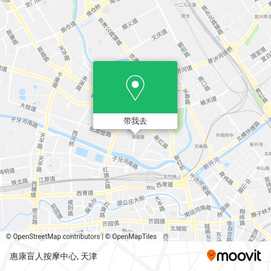 惠康盲人按摩中心地图