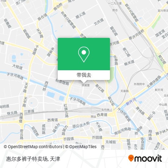 惠尔多裤子特卖场地图
