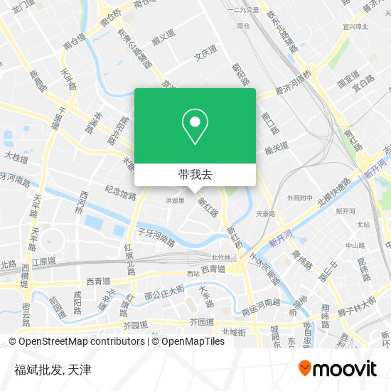 福斌批发地图
