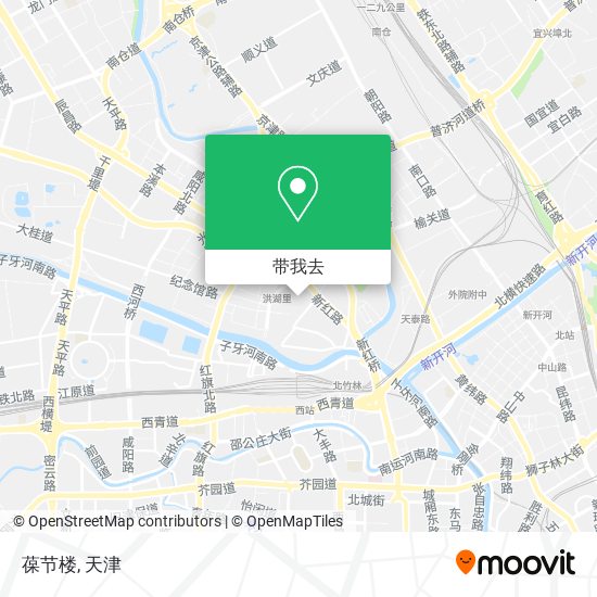 葆节楼地图
