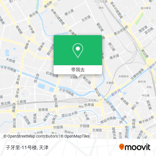 子牙里-11号楼地图