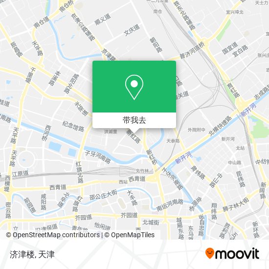 济津楼地图