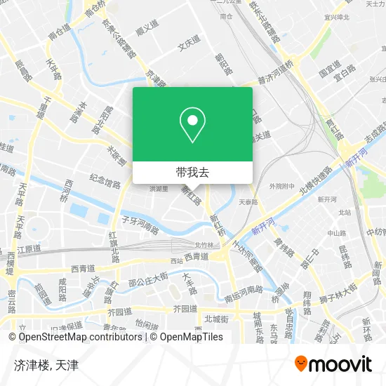 济津楼地图