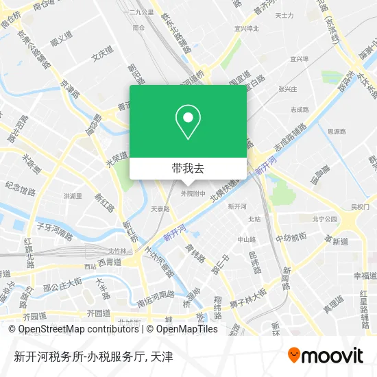 新开河税务所-办税服务厅地图