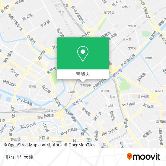 联谊里地图