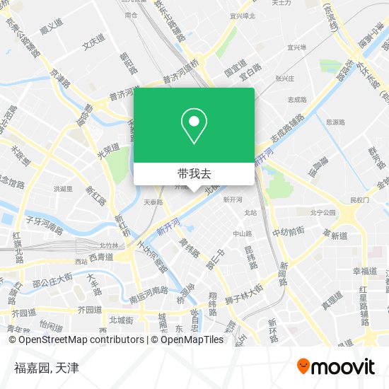 福嘉园地图