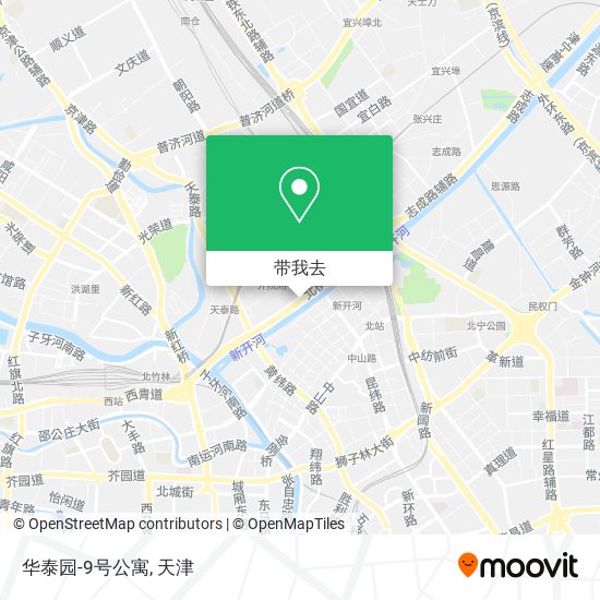 华泰园-9号公寓地图