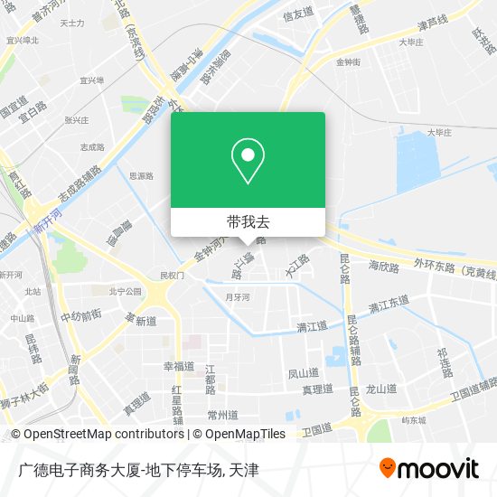 广德电子商务大厦-地下停车场地图