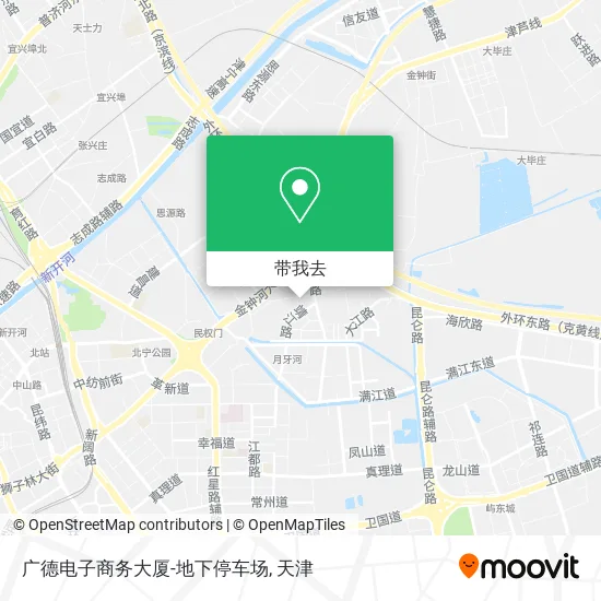 广德电子商务大厦-地下停车场地图