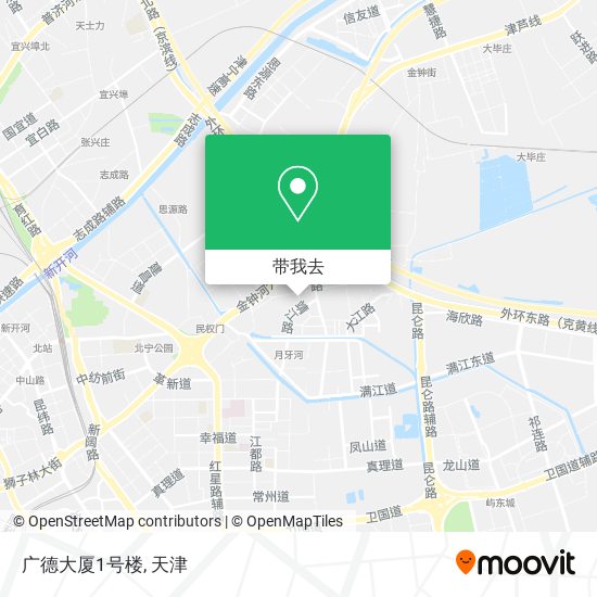 广德大厦1号楼地图