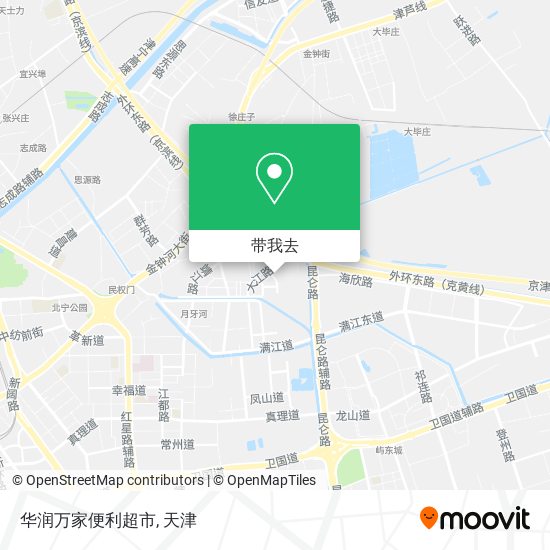 华润万家便利超市地图