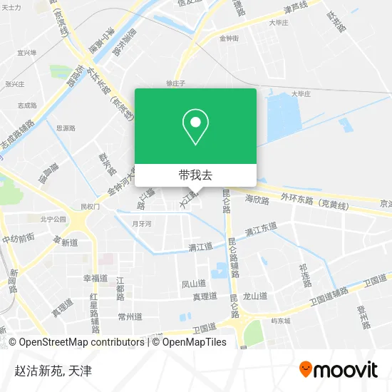 赵沽新苑地图