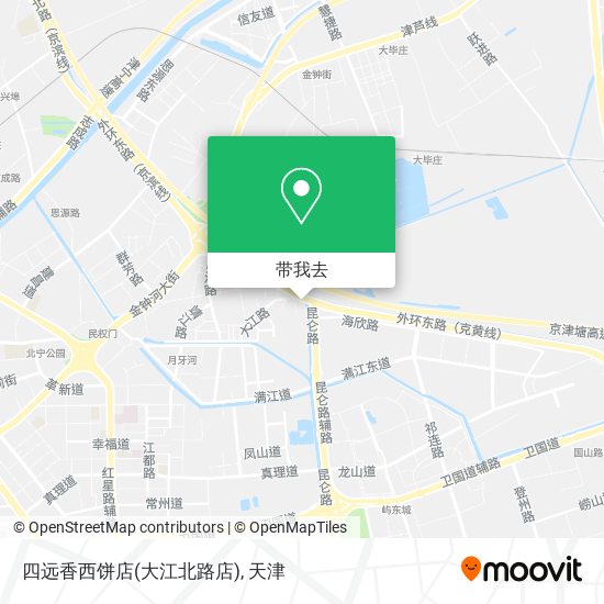 四远香西饼店(大江北路店)地图