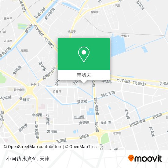 小河边水煮鱼地图