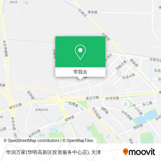华润万家(华明高新区投资服务中心店)地图