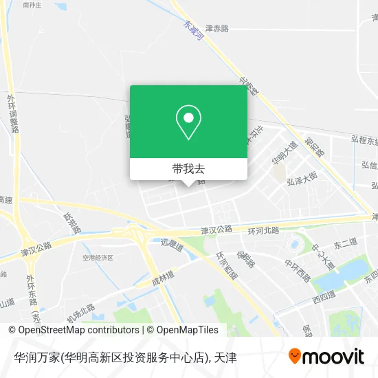 华润万家(华明高新区投资服务中心店)地图
