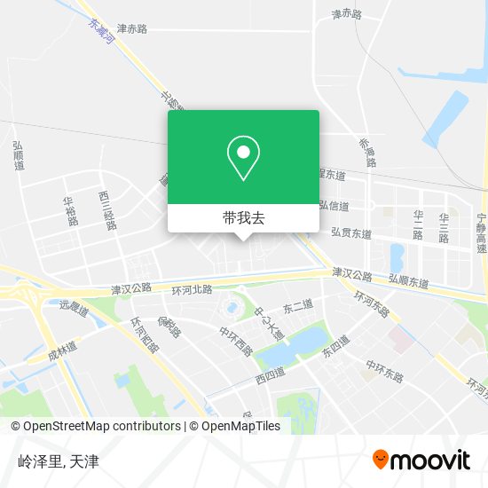 岭泽里地图