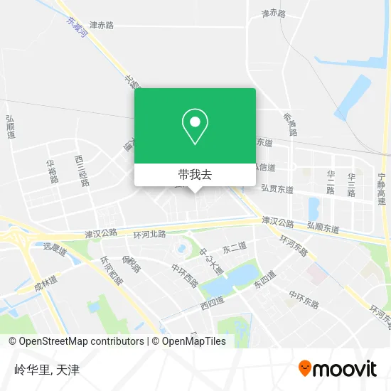 岭华里地图