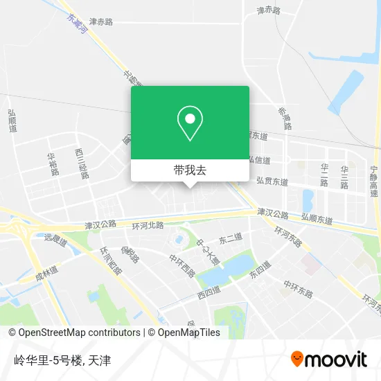 岭华里-5号楼地图