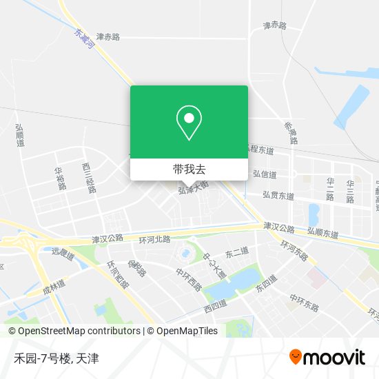 禾园-7号楼地图