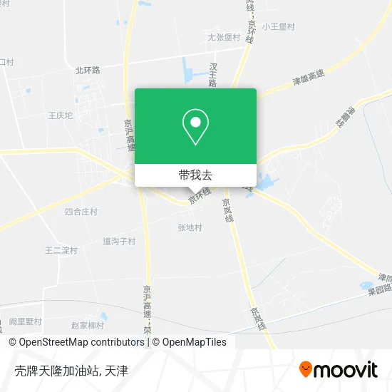 壳牌天隆加油站地图