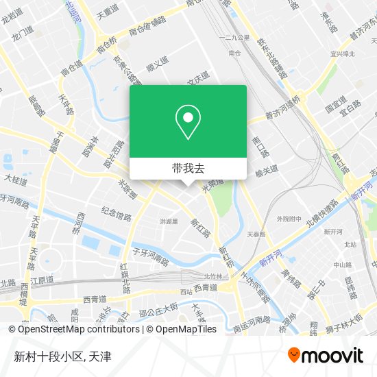 新村十段小区地图
